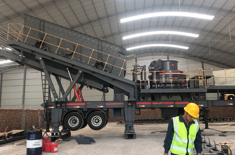 鵝卵石專(zhuān)用移動(dòng)一體式制砂機(jī)