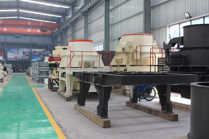 整形制沙機(jī)生產(chǎn)車(chē)間圖