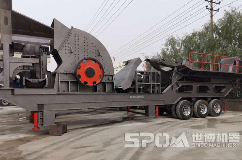 世博廠家生產的車載移動錘破機