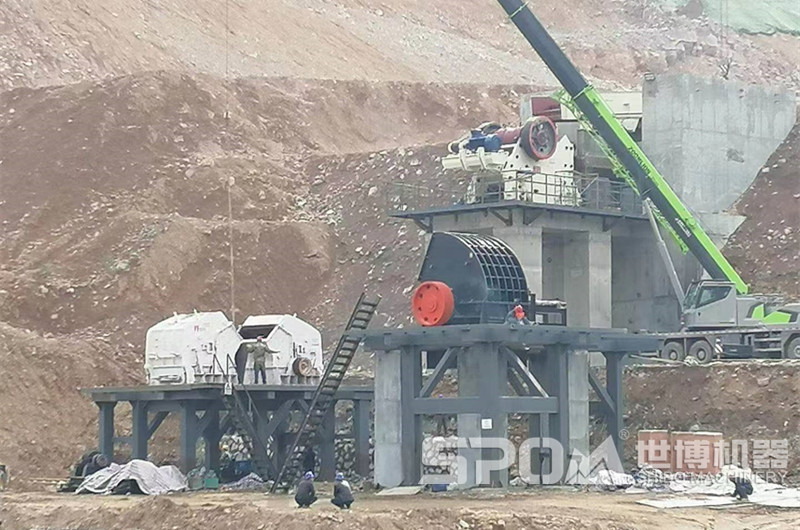 大型歐版鄂破、重錘破、反擊破安裝現場