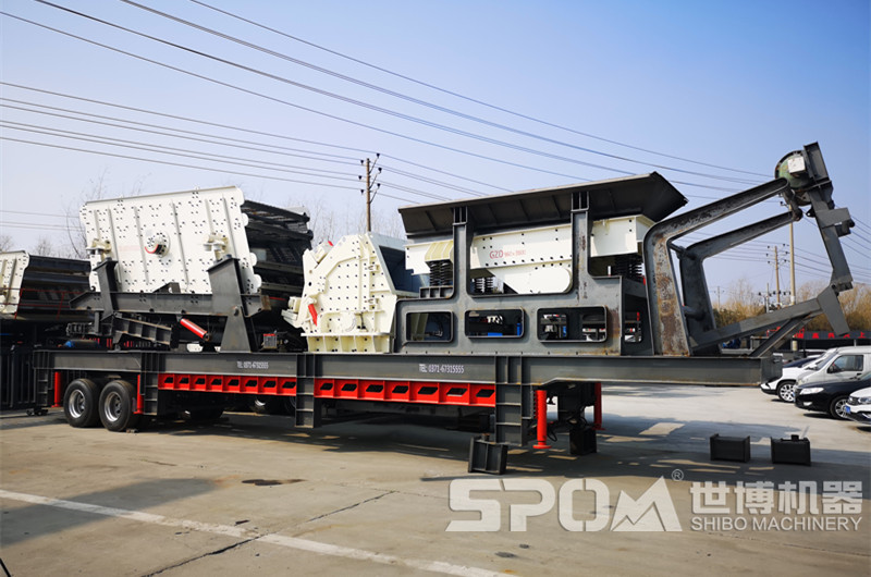 三合一移動破碎篩分設備