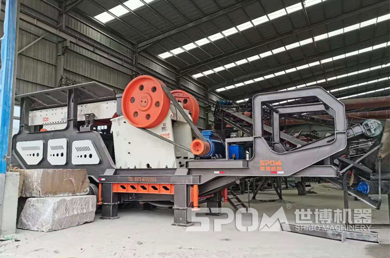 砂石骨料移動破碎站