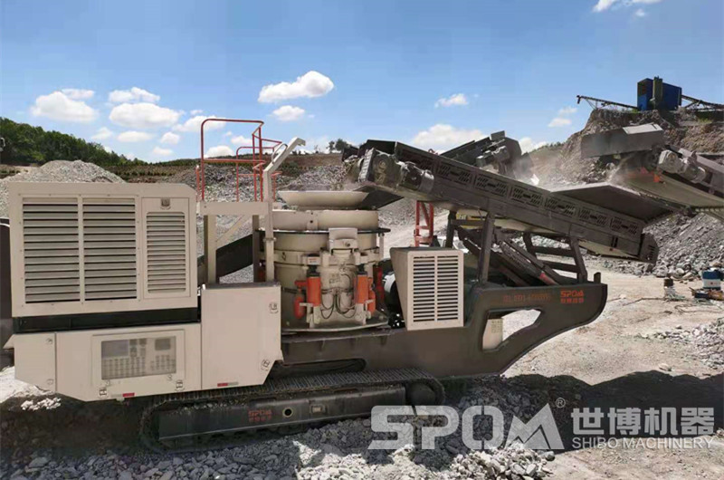 hp多缸圓錐機在履帶移動站上應用